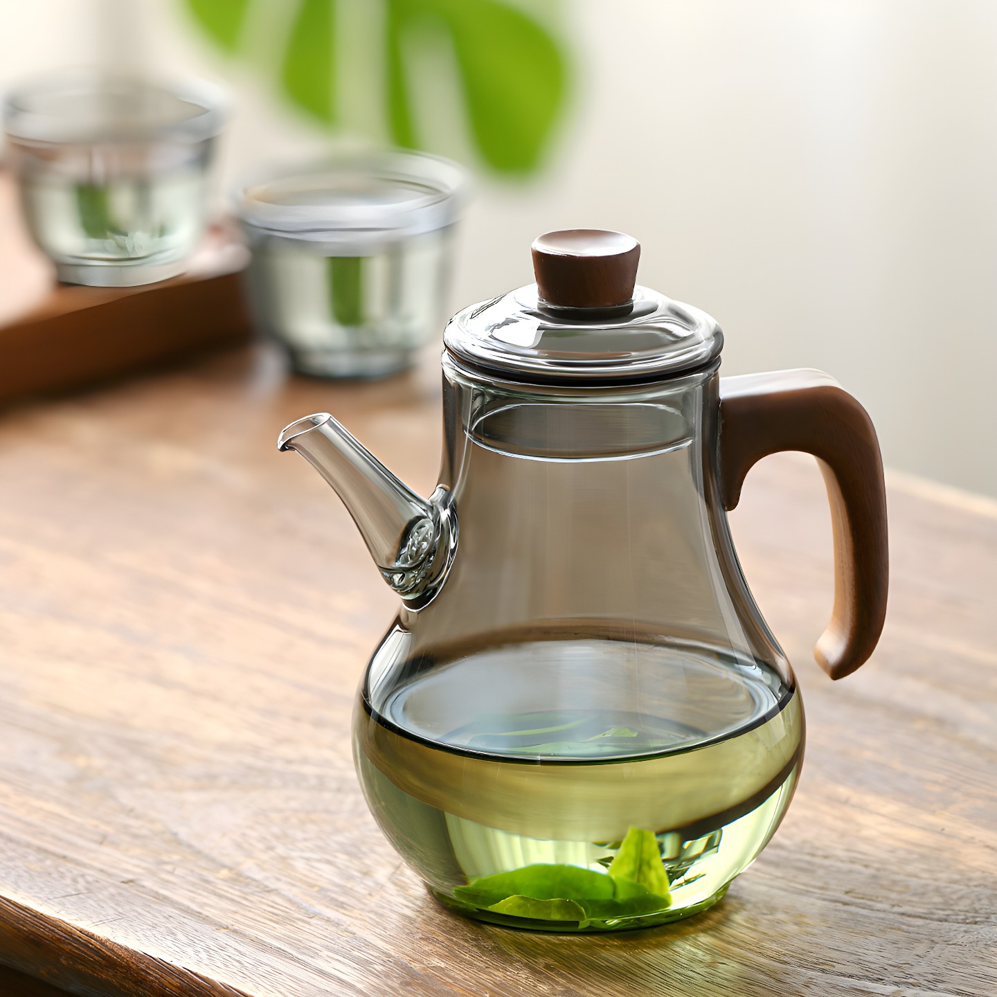 IwaiLoft Glass Art 作家作品 耐熱ガラス ティーポット 1000ml