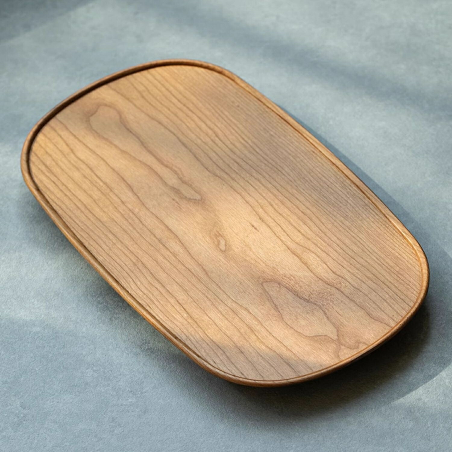 木製おぼん Amazon｜heizi おぼん トレー 木製 トレイ ウォールナット お盆