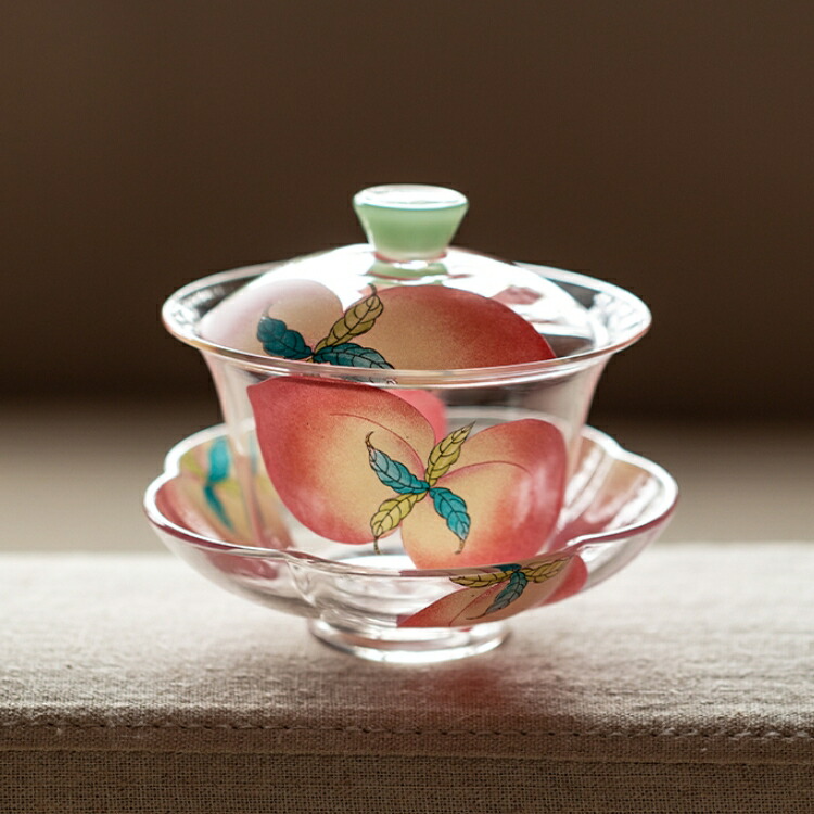 楽天市場】中国 茶器 高級 青花磁蓋碗（ガイワン）サイズ150ml 茶碗