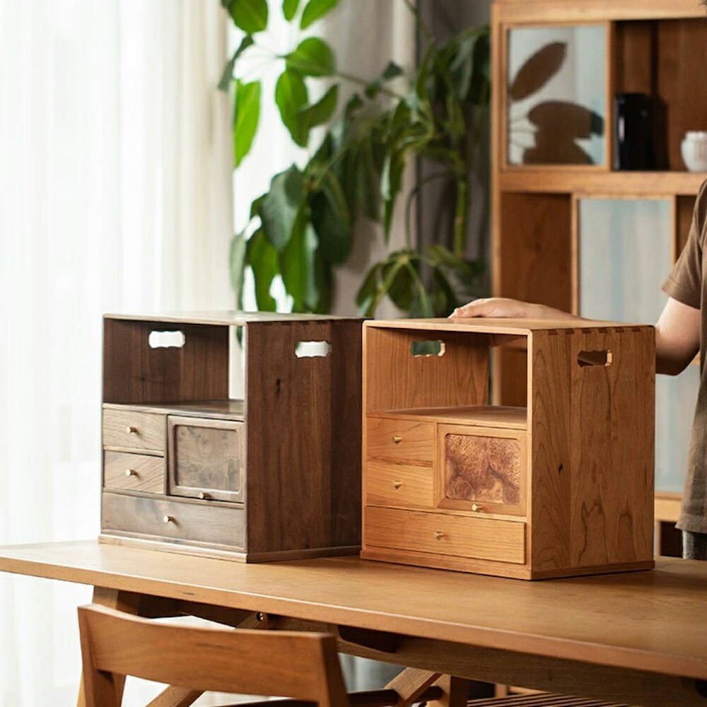 楽天市場】木製棚 茶器収納棚 茶キャビネット ティートレー