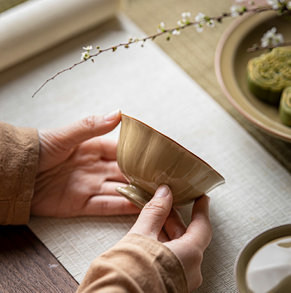 楽天市場】IwaiLoft 天青 汝窯 湯呑 中国茶杯 茶器 湯のみ