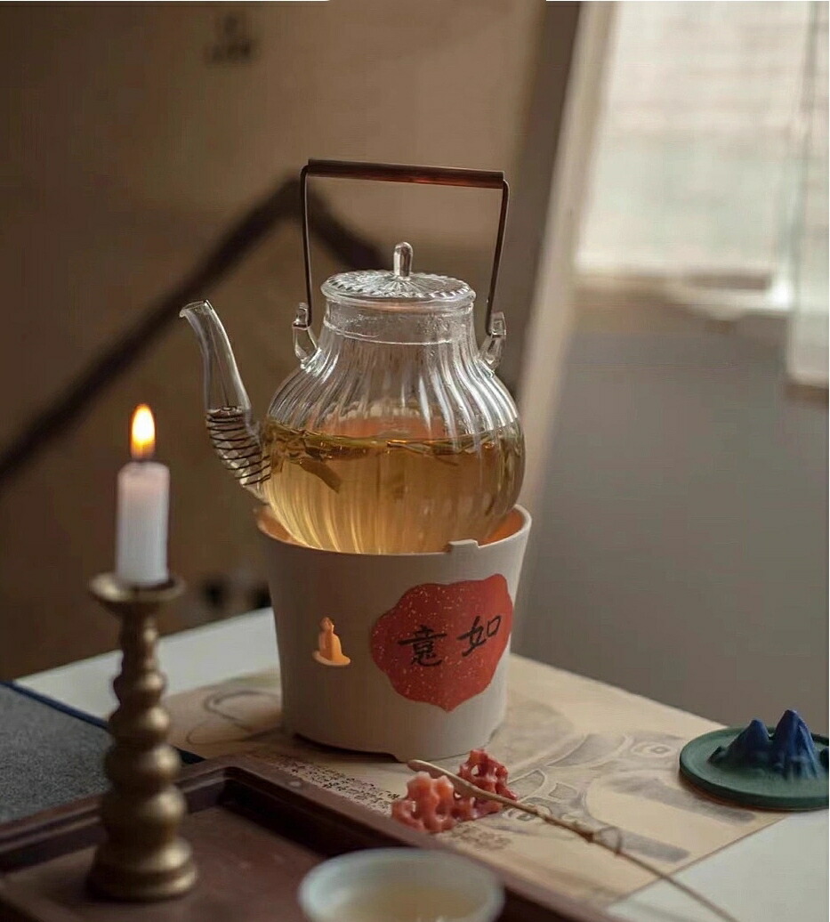 西尾香舟造　上野写　四耳茶壺　飾壷　口覆・飾紐付　共箱　C　R7788C 丹波焼四耳飾壺 尾中窯 市野克（二代市野信水）造 共箱 : 茶道具