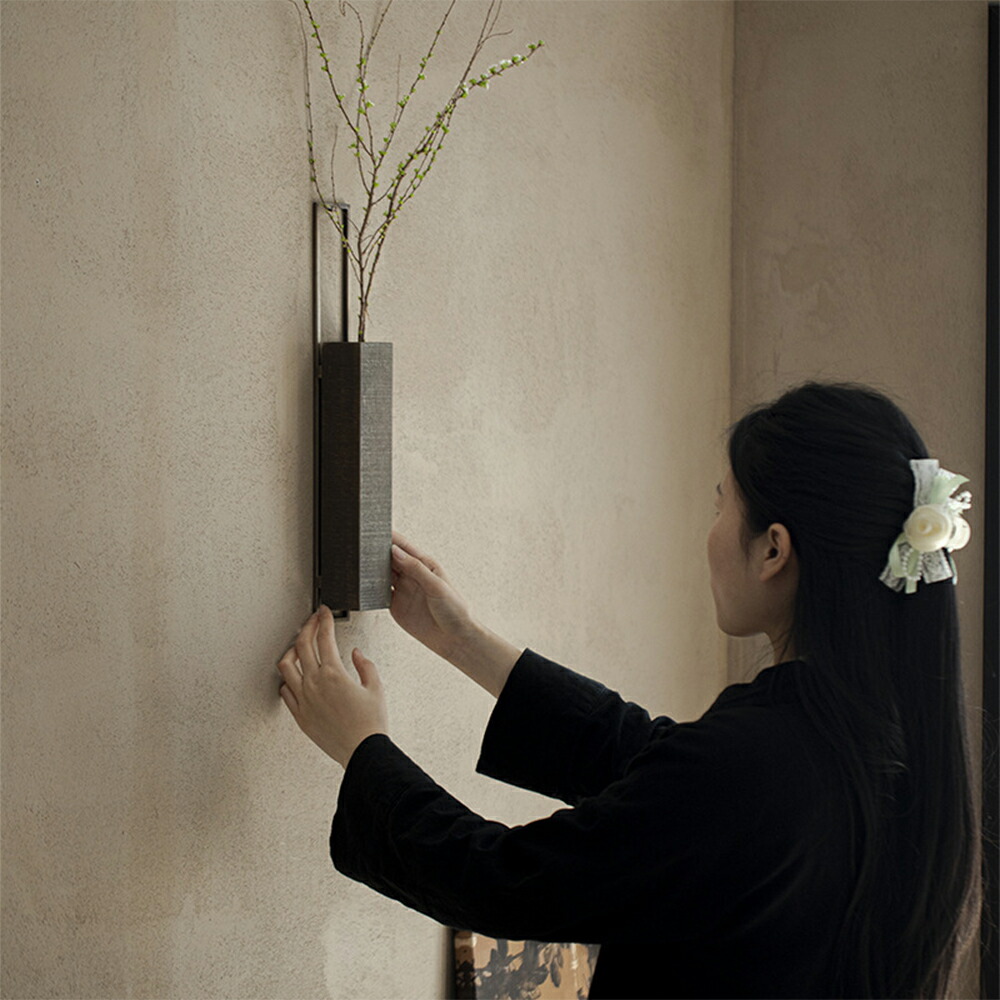 y002 山葡萄 掛花入 高さ22cm 木箱入り 花入 茶道具 楽天市場】山葡萄 壁掛け かご 花入れ 丸壁掛け 一輪挿し 籠 花