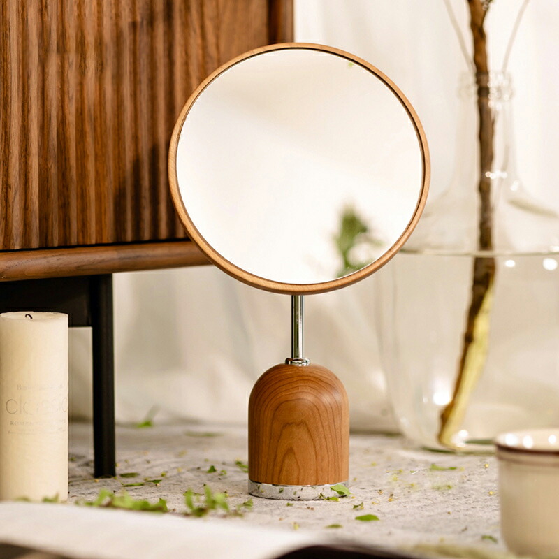 楽天市場】鏡 ミラー 卓上 木製 Pivot mirror ピボットミラー SASAKI