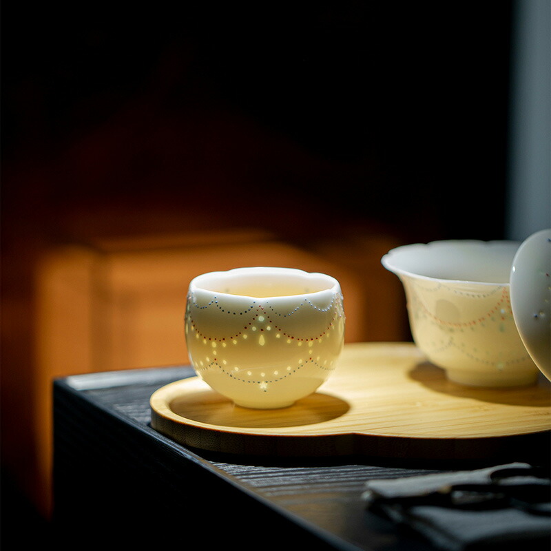 楽天市場】【愛着を感じる・儒士】透かし彫り蛍手 盃 湯飲み ティー