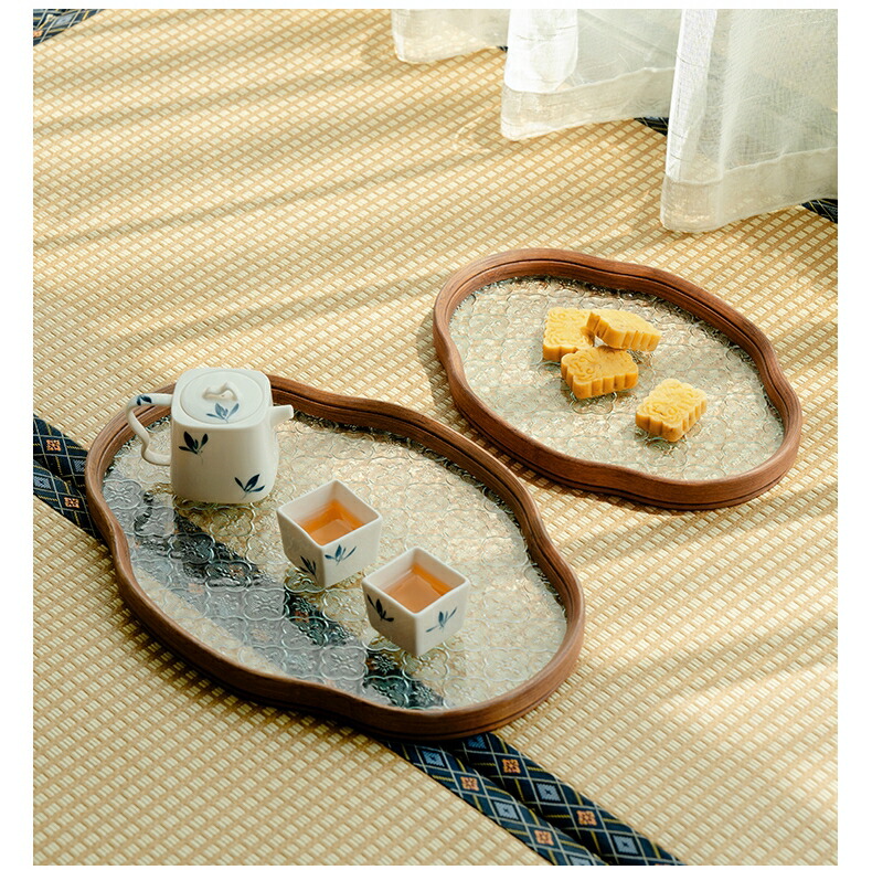 楽天1位! IwaiLoft 高評価&リピーター多数 花海棠柄 トレー フローラ