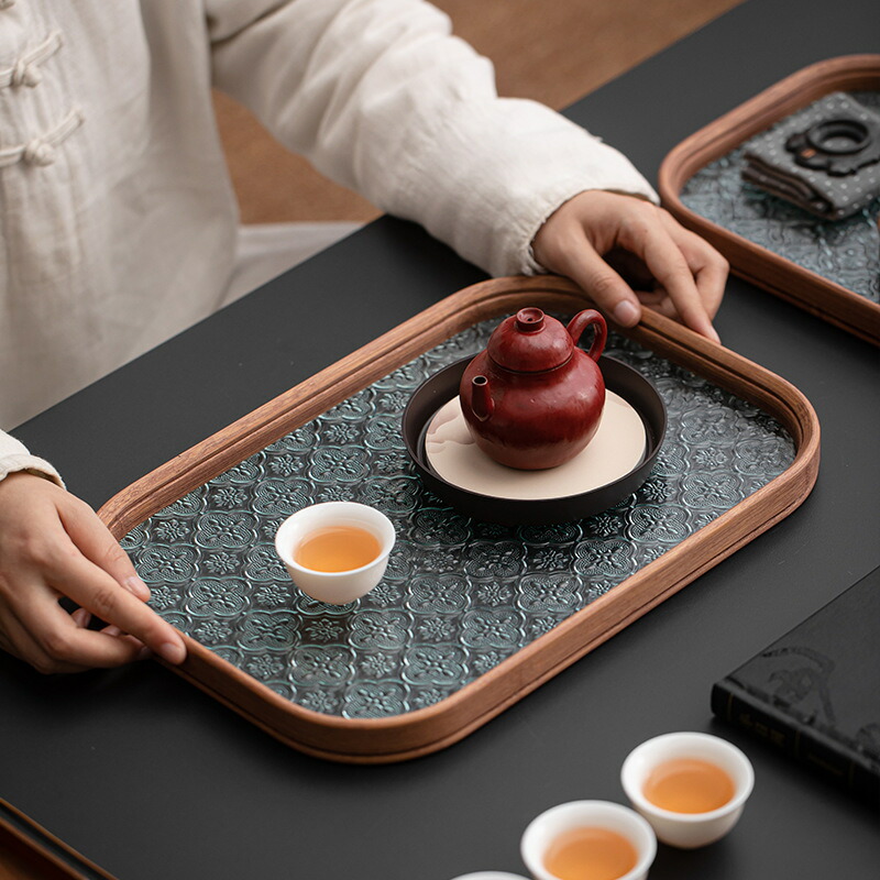 楽天1位! IwaiLoft 高評価&リピーター多数 花海棠柄 トレー フローラ