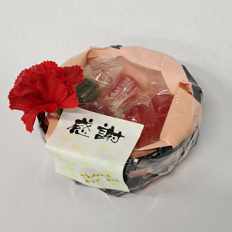 母の日 プレゼント まとめ買い さつき籠 80個入り カーネーション 感謝 プチギフト／イベント／ノベルティ