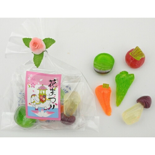 プチお野菜(花まつりVer.)50個入り☆レビュー書き込みで次回あめプレゼント プチお野菜(花まつりVer.)50個入り☆レビュー書き込みで次回あめプレゼント