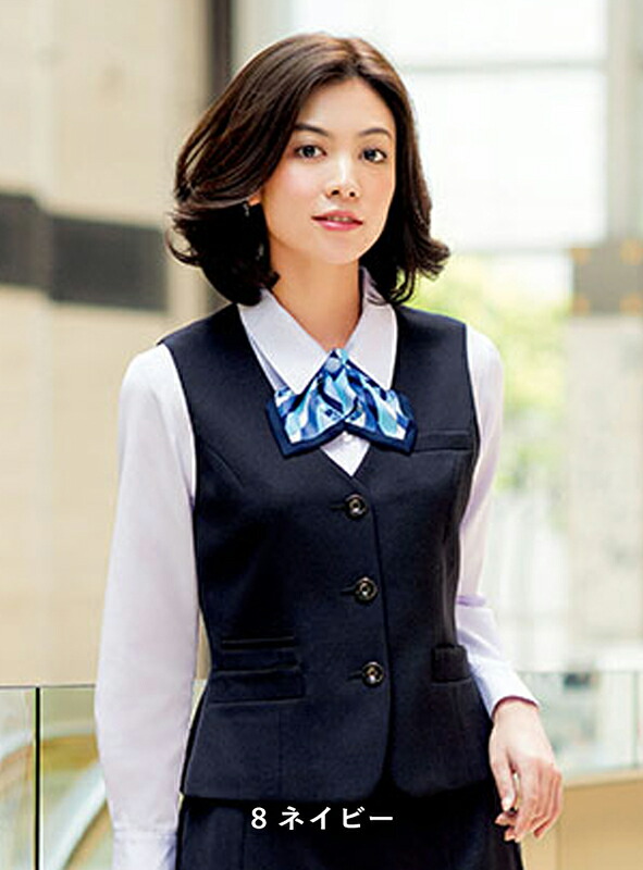 レディース Aラインスカート ストレッチ オールシーズン 通年 定番 ストライプ 紺 黒 ネイビー ブラック オフィス 防臭 事務服 制服 通勤 ボンオフィス AS2345 34lv1182_1.jpg