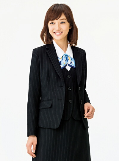 新品未使用　ボンマックス　事務服 ジャケット　パンツ　スーツ 　７号（Ｓ） 楽天市場】ジャケット レディース ストライプ ボンマックス