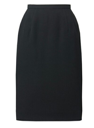 スカート タイト ストレッチ ブラック 黒 5号～23号 制服 オフィス 事務 事務服 企業制服 レディース オフィスユニフォーム ビジネス 仕事用 イスト SK-317-B9