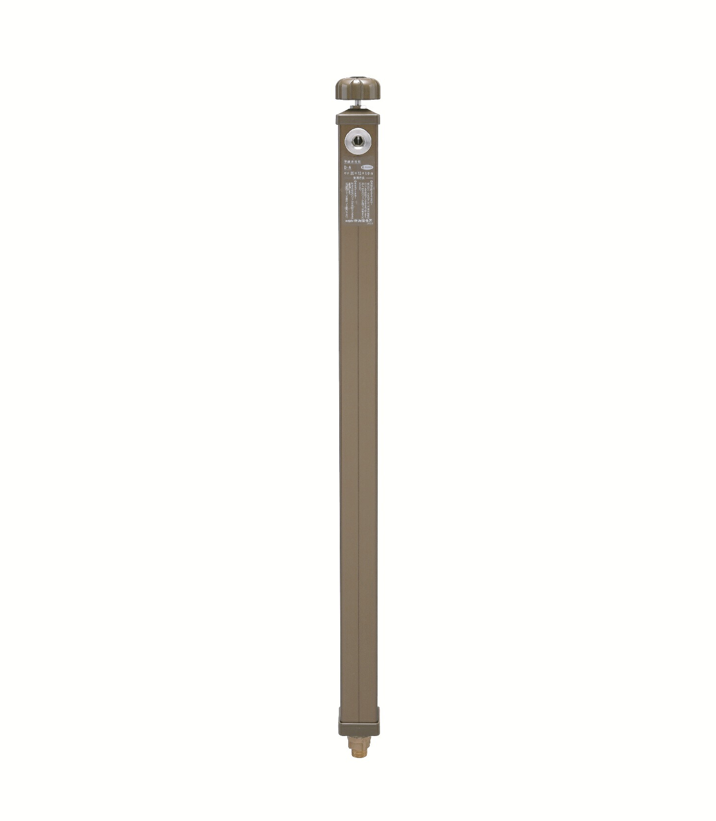 【貨物輸送無料】不凍水栓柱 D-A 赤銅色 13mm×1.2m
