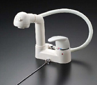 【在庫あり 送料無料】KVK シングルレバー式洗髪シャワー ゴム栓付き PS82GSL 15,900円