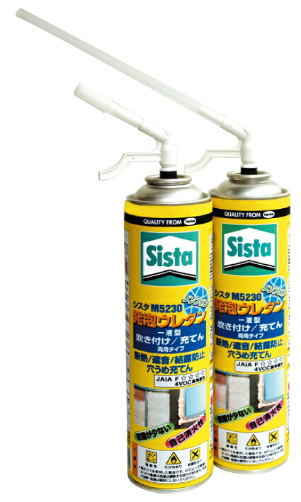 ヘンケルジャパン シスタ 泡立つウレタン 450g M5230 SUM-523 1本／12本書き割り