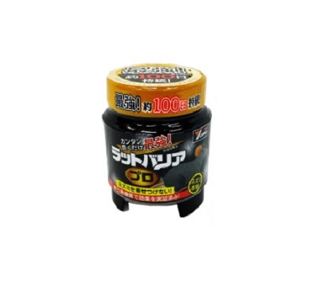 【12個セット 送料無料】ユタカメイク ラットバリア ねずみ忌避剤 本体：幅67ｍｍｘ高さ85ｍｍｘ奥行67ｍｍRAT-700｜インクス-incs- 店