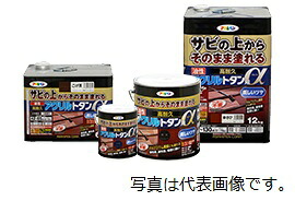アサヒペン 油性高耐久アクリルトタンα 12kg スカイブルー