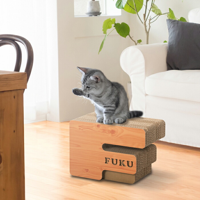 猫 爪とぎ お洒落 ダンボール オシャレ 段ボール 日本製 オーダーメイド オリジナル 猫用品 名前入り インテリア Clapha 猫の名前を入れられます Its Lab Napierprison Com