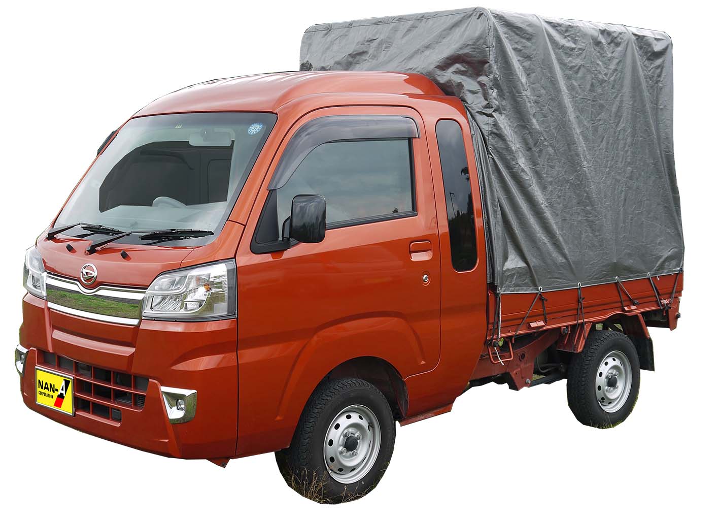 南栄工業　トラック用品　軽トラック　拡張キャビン用幌セット　HJ-5MSV　メタリックシルバー（本体一式）4984665409889｜岩佐商会店