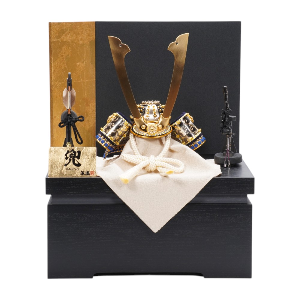 【五月人形】8号 摩天楼 青段威 兜収納飾り | 翠鳳作 78,045円