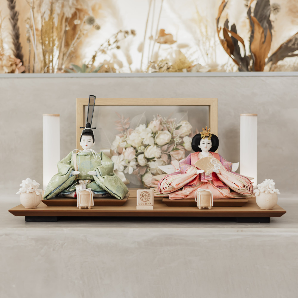 【雛人形】もも-momo- | FLAT&times;BOUQUET｜人形の岩崎店