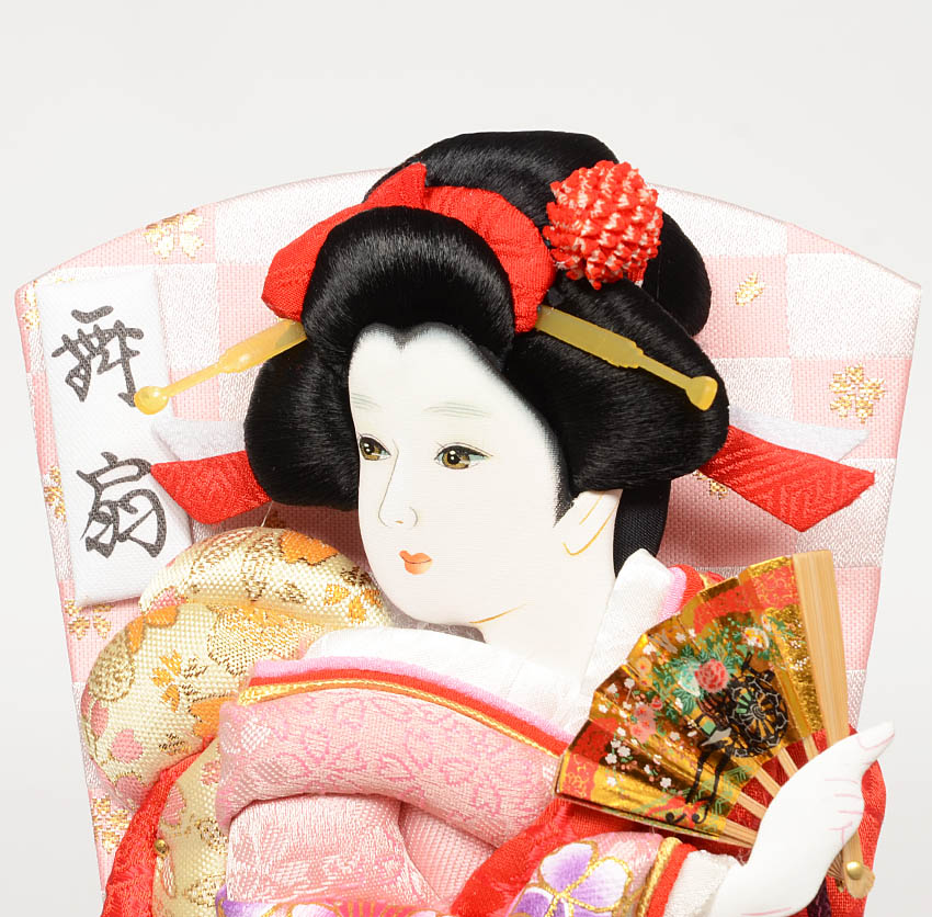 羽子板 初正月 かわいい コンパクト ケース おしゃれ 8号 アクリル 六面 押絵 匠一好