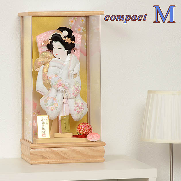 羽子板 初正月 匠一好 10号 コンパクト 【M】<br> アクリル ケース 押絵 羽子板 ナチュラル おしゃれ かわいい お祝い