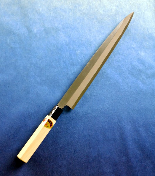 楽天市場】越前数馬 ステンレスVG10鋼 切付柳刃 270mm 片刃 水牛桂