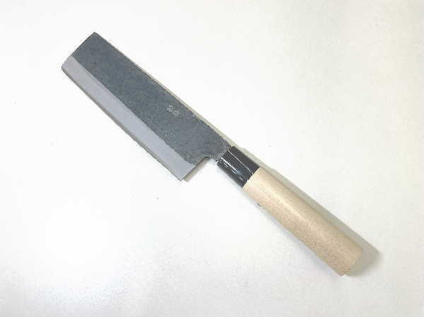 楽天市場】越前数馬 餅切包丁2 180mm 当木付 黒打 鍛造 日本製 餅切り