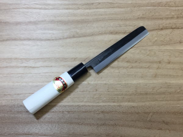 楽天市場】東周作 鰻裂き包丁 片刃 180mm 江戸裂き 関東型 青紙2号