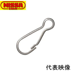 ニッサチェイン 真ちゅう 甲丸隙間 17.0mm×2.5粍 BKS-110 【1000個】