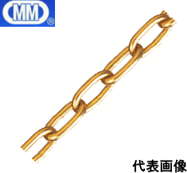 MM 水本機械 高級ミニチェーン 2mm&times;15m ゴールド 2AG NO.025 装飾カラーチェーン｜岩内金物店店
