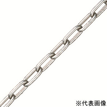 MM 水本機械類 ステンレス鋼 遊撃手チェーン店 短鎖環 8mm×30m 8-S No.153 【代引不可】【人間宅不可】【北海道・沖縄・余分の物離島領域への送りとどける不可】