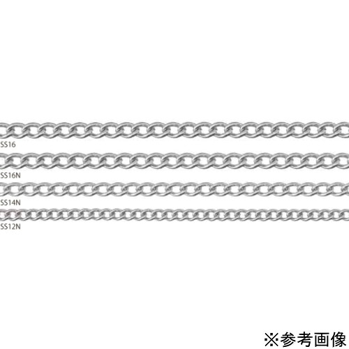 ニッサチェイン ステンレス ショートマンテルチェーン 1.6mm×30m SS16