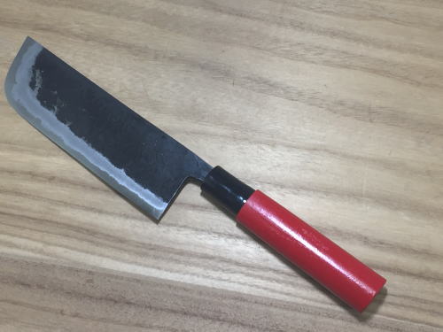 楽天市場】玉日本 鍛造 白菜用収穫包丁 押切型 135mm 右用 曲刃 片刃