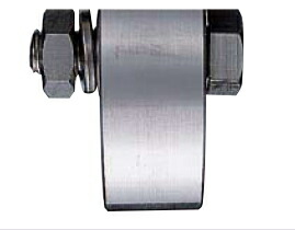 【電子メール便 可】 ヨコヅナ 440Cベアリング入 ステンレス鋼掛け目戸車 平型 60粍 車のみ (雄捩子・中毒者付) JCP-0602 【1個】