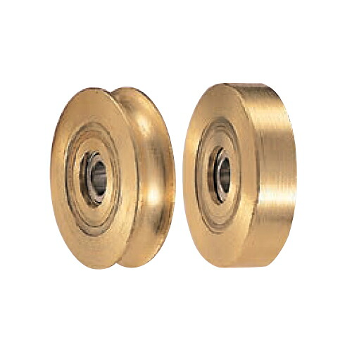 【電子メール便 可】 ヨコヅナ ベアリング入 金管楽器戸車 車のみ 丸型 75粍 2118 【1個】