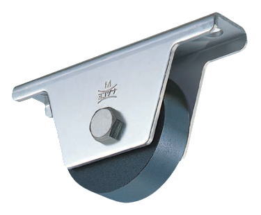 ヨコヅナ 鉄重量戸車 平型 105mm JHM-1052 【2個】