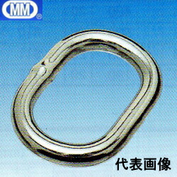【貨物輸送無料】 MM 水本機械類 ステンレス鋼 楕円面繋がり 22粍 RO-22 【1個】