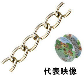 ニッサチェイン ステンレス ワイドマンテルチェーン リール巻 2mm×15m R-SM120