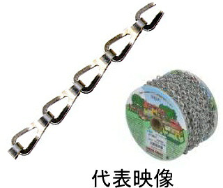ニッサチェイン ステンレス サッシュチェーン リール巻 板厚0.7mm×15m R-SP14|岩内金物店店
