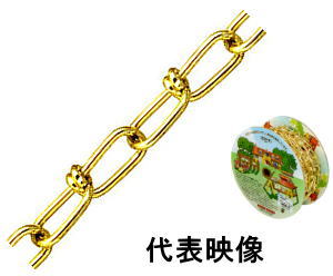 ニッサチェイン 真ちゅう ビクターチェーン リール巻 2mm×30m R-BV20