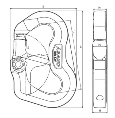 訳ありセール格安 楽天市場 送料無料 浅野金属工業 Asano スナップフックb型 サイズ30 Ak1 岩内金物店楽天市場店 人気が高い Www Psht Or Id