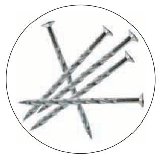光沢メッキ スクリュー釘 #16(1.7mm)×25mm 24kg (4kg×6箱) 【代引不可】【個人宅不可】【北海道・沖縄・その他離島地域への配送不可】|岩内金物店店