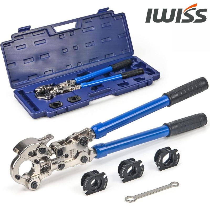 【マラソン限定★最大1000円OFF対象】IWISS アイクリンプ(iCrimp) 東洋フイツテング プロプレス フィーガ VIEGA PROPRESS 火なし 銅管継手 圧着工具 1/ 2" 3/ 4" 1" 適合 IWS-1632AF (ProPress 1/ 2" 3/ 4" 1"用) プレゼント|IWISS TOOLs 店