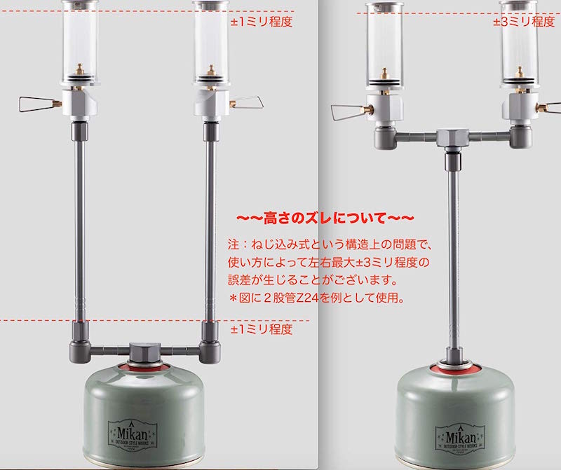 楽天市場 Od缶 ガス分岐アダプター ガスランタン ねじ込み式 3分岐二股タイプ Z33 Iwiss Tools 楽天市場店