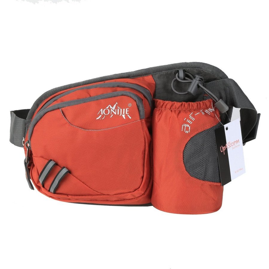 楽天市場 Aonijie ボトルポーチ ウエストバッグ ランナーポーチ ランニング ウォーキング ジョギング オレンジ イクシル