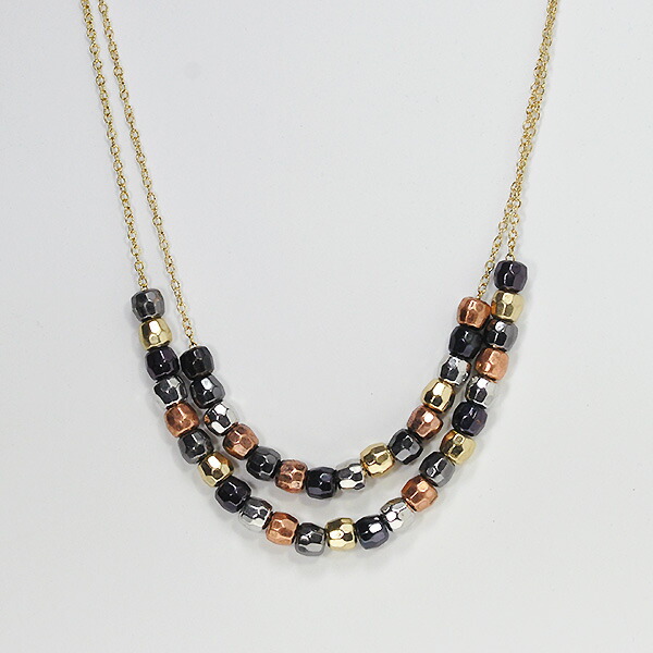 楽天市場】お得な2セット!!ネックレス＋ブレスレット ビーズネックレス