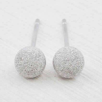 プラチナ Pt900 フラッシュボールピアス 4mm 地金ピアス スタッドピアス 丸玉 定番人気