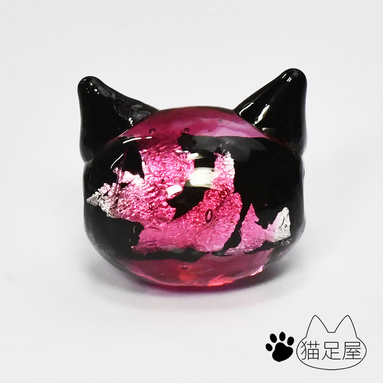 楽天市場】猫玉 ねこだま 1個 蓄光 蛍光 暗闇で光る 蛍ガラス 琉球蛍石